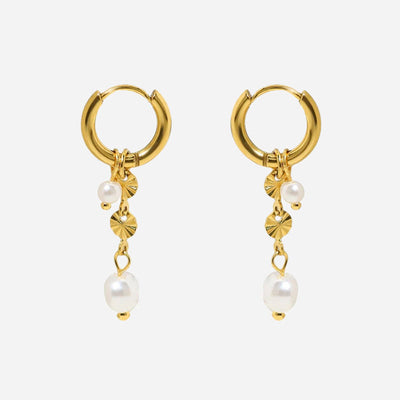 Lyannette | Sunburst Earrings 18K Gold