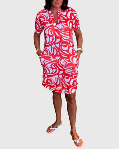 Elle™ | Flattering Avenue Walk Dress