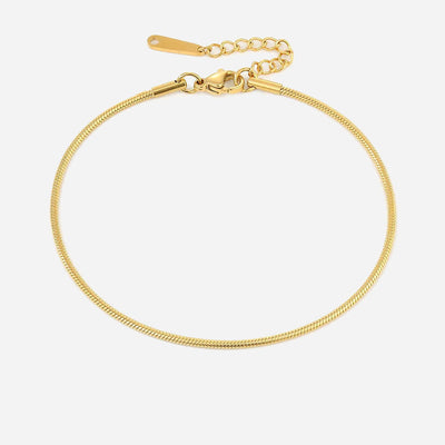 Shanileigh | Pink Anklet 18K Gold