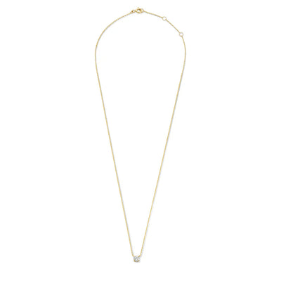 Ysavienna | Moissanite Stone Necklace 14k Gold